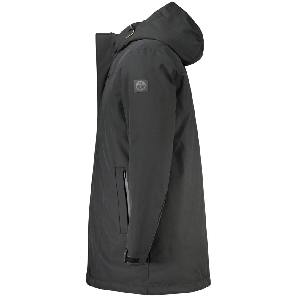 North Sails Black Polyester Men Jacket