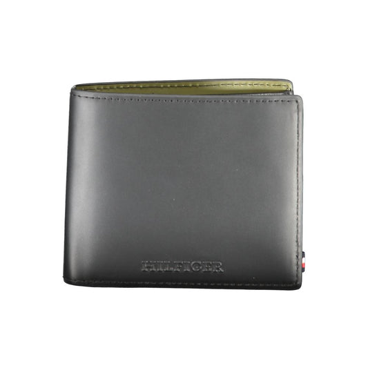 Tommy Hilfiger Black Leather Wallet