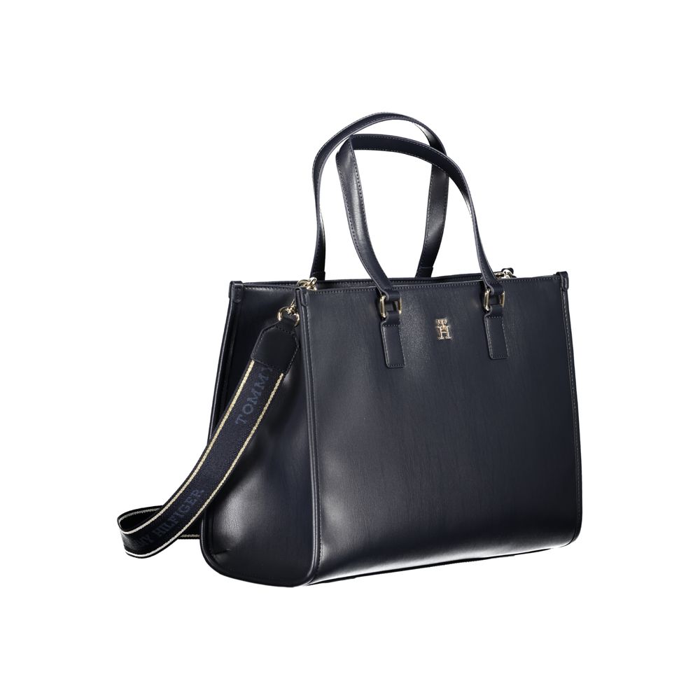 Tommy Hilfiger Blue Polyethylene Handbag