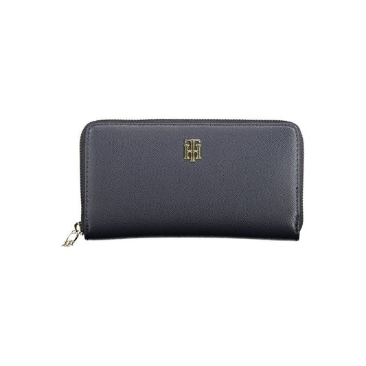 Tommy Hilfiger Blue Polyethylene Women Wallet