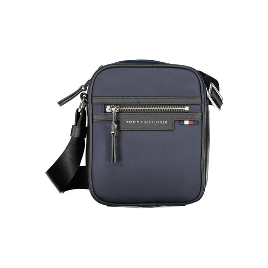 Tommy Hilfiger Blue Polyester Shoulder Bag