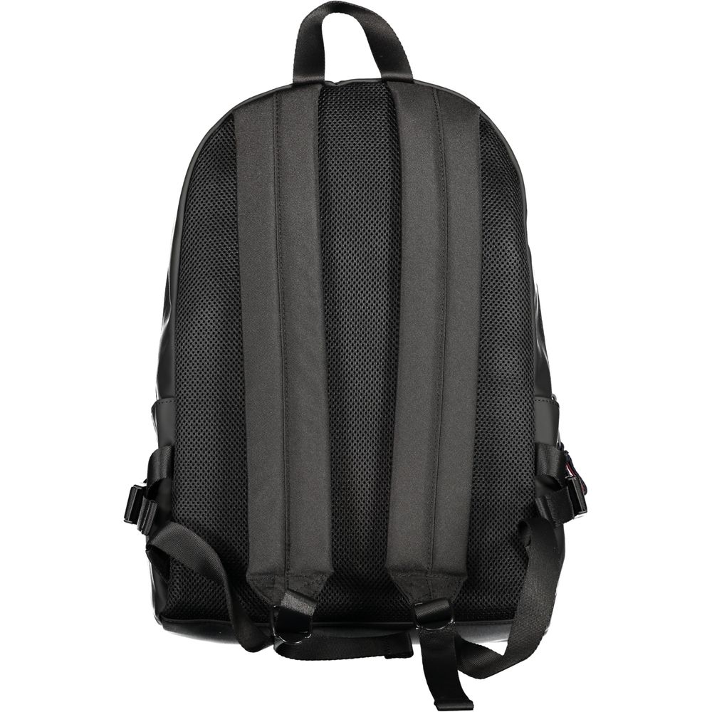 Tommy Hilfiger Black Polyester Backpack