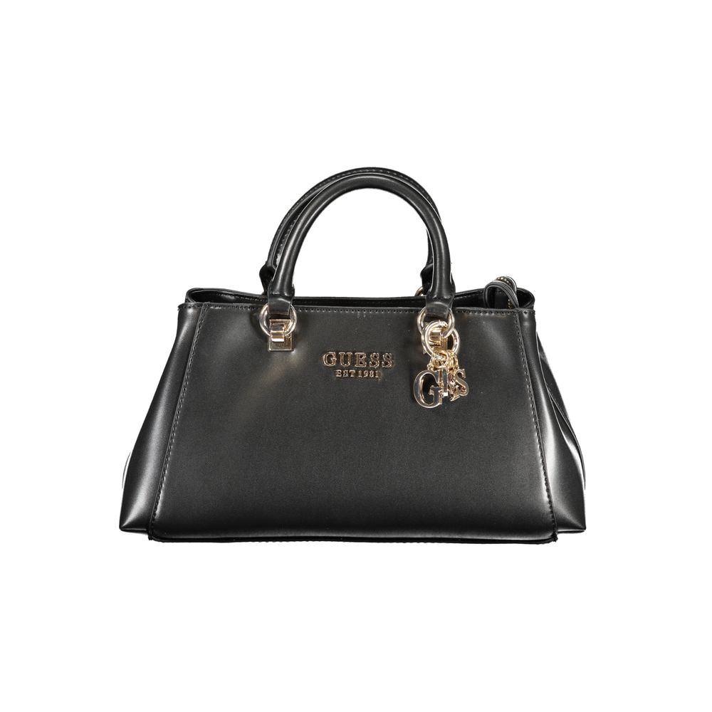 Guess Jeans Black Polyethylene Handbag