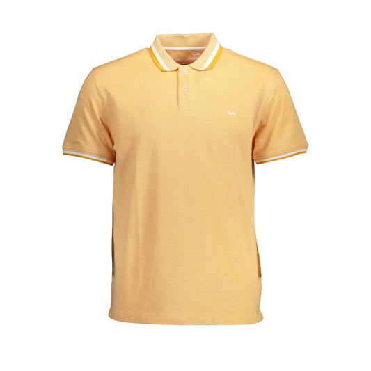 Harmont & Blaine Orange Cotton Men Polo Shirt