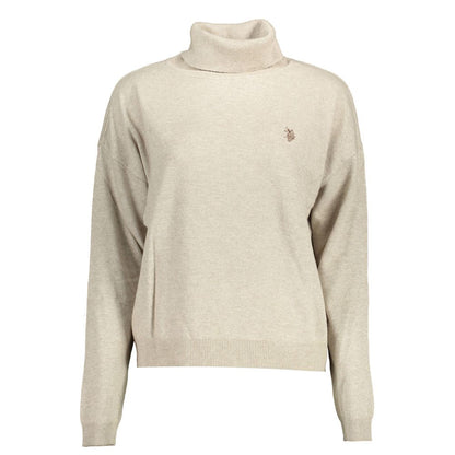 US POLO ASSN. Beige Wool Women Sweater