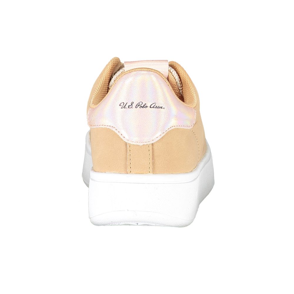 U.S. POLO ASSN. Beige Polyester Women Sneaker