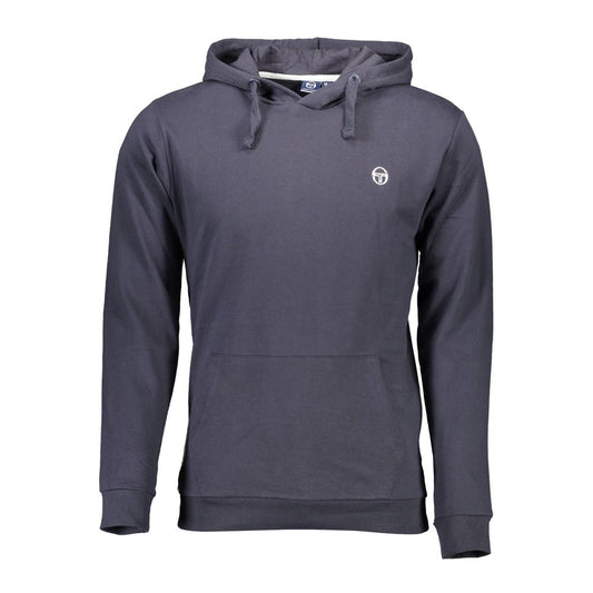 Sergio Tacchini Blue Cotton Men Sweater