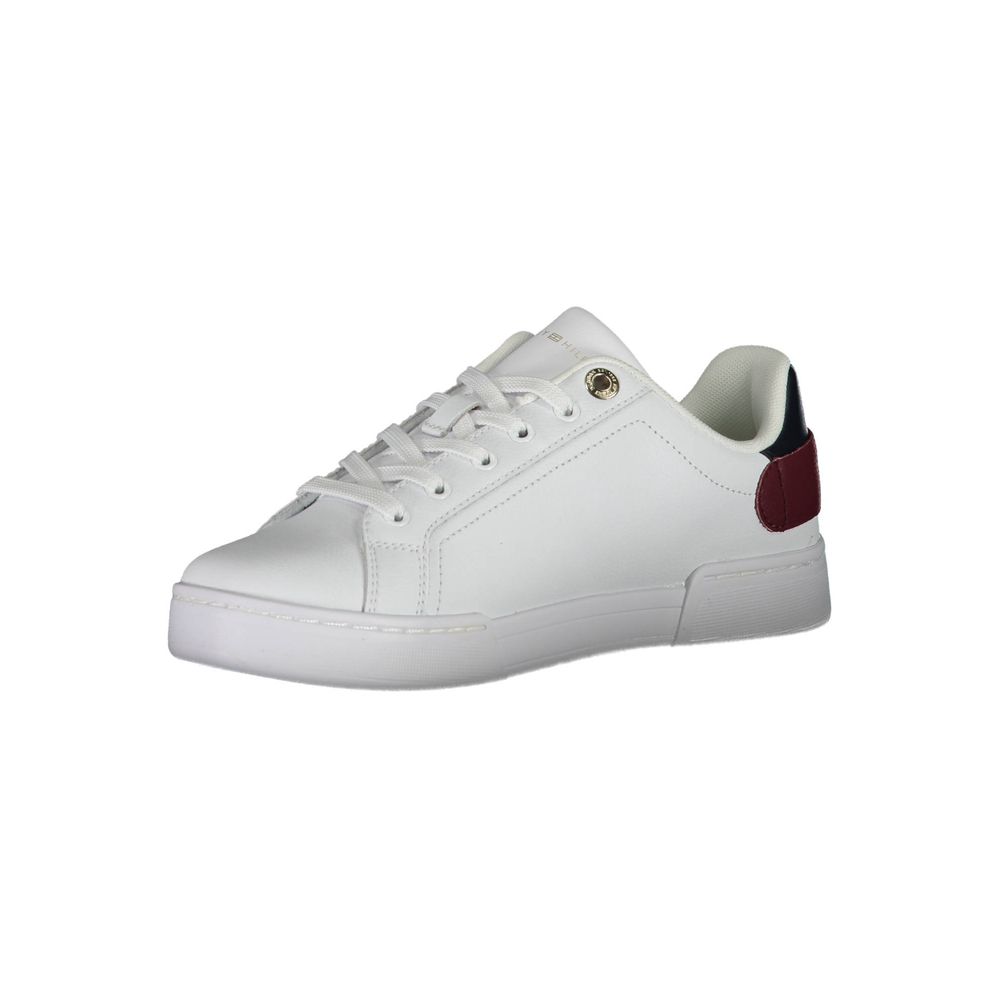 Tommy Hilfiger White Polyethylene Women Sneaker