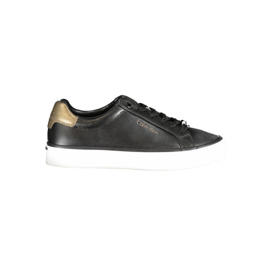 Calvin Klein Black Polyester Sneaker