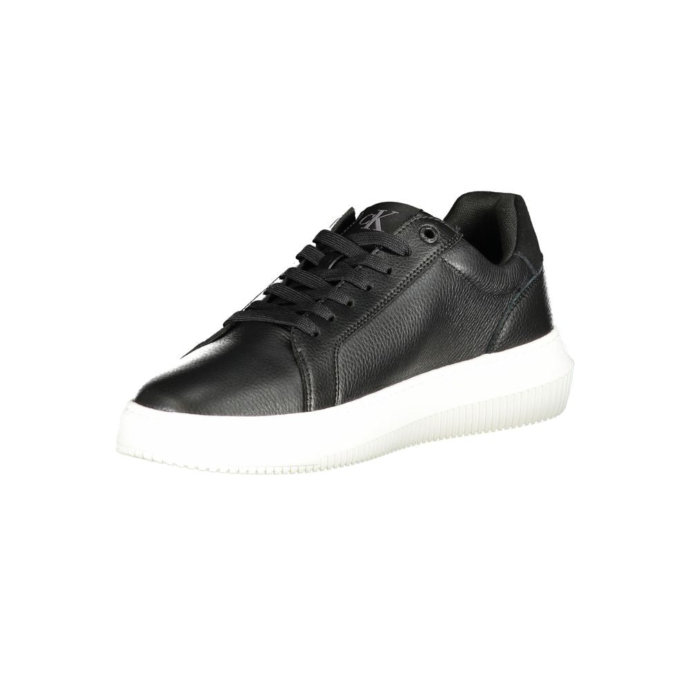 Calvin Klein Black Polyethylene Men Sneaker