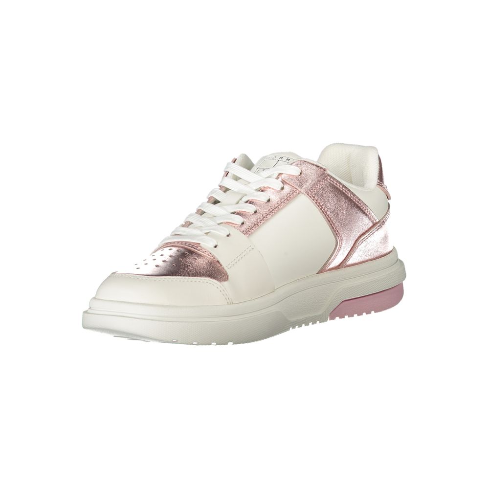 Tommy Hilfiger White Polyethylene Women Sneaker