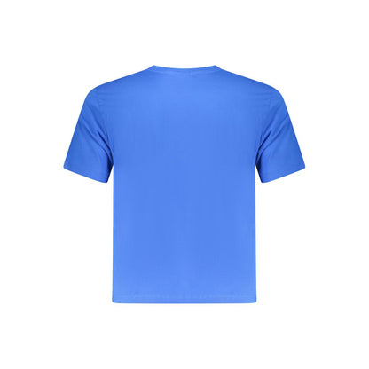 North Sails Blue Cotton Men T-Shirt