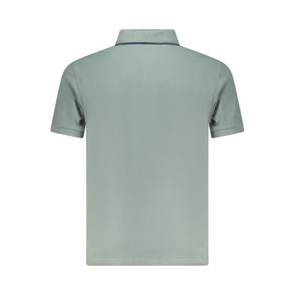 North Sails Green Cotton Men Polo Shirt