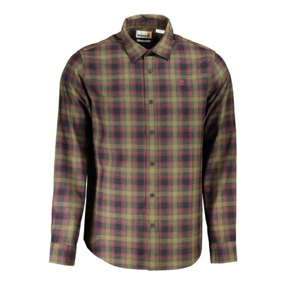 Timberland Green Cotton Shirt