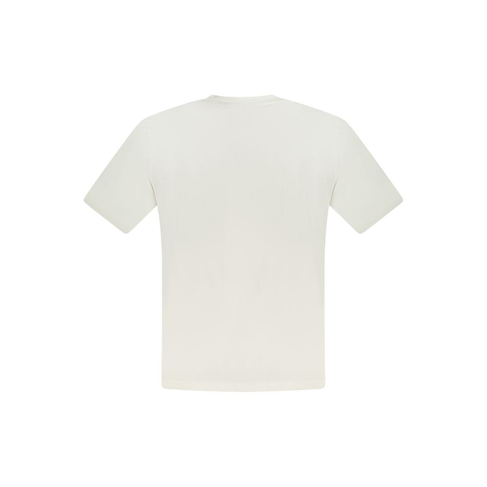 North Sails White Cotton Men T-Shirt