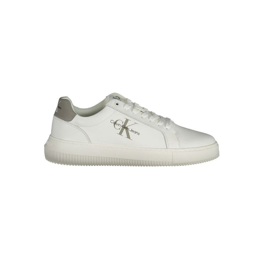 Calvin Klein White Leather Men Sneaker