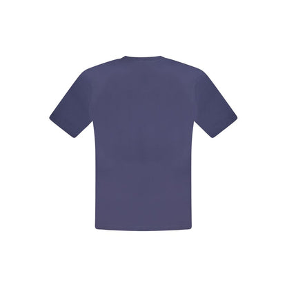 North Sails Blue Cotton Men T-Shirt