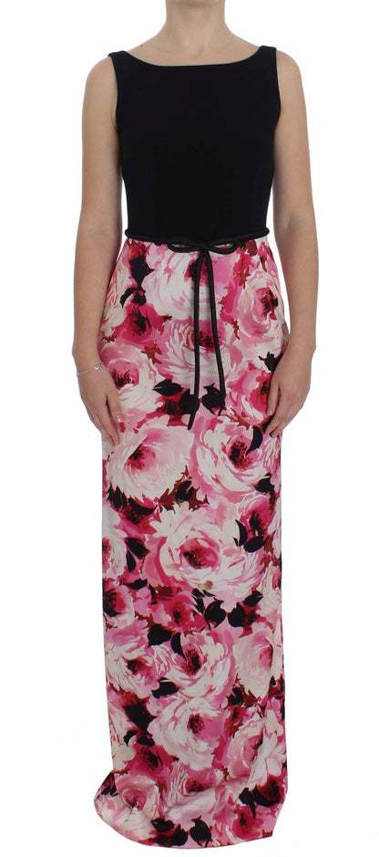 Dolce &amp; Gabbana Floral Elegance Sheath Long Dress