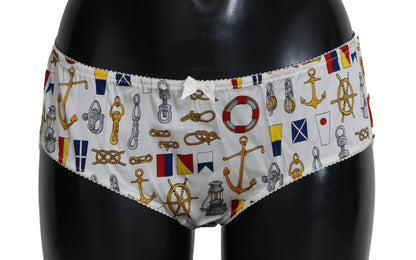 Dolce &amp; Gabbana Chic Sailor Print Women Underwear